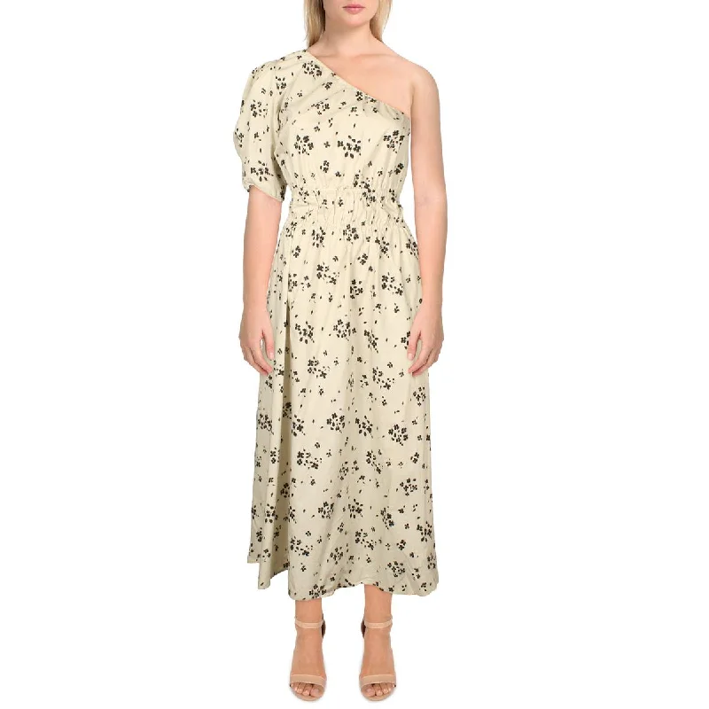 New Markdowns Polo Ralph Lauren Womens Smocked Long Fit & Flare Dress
