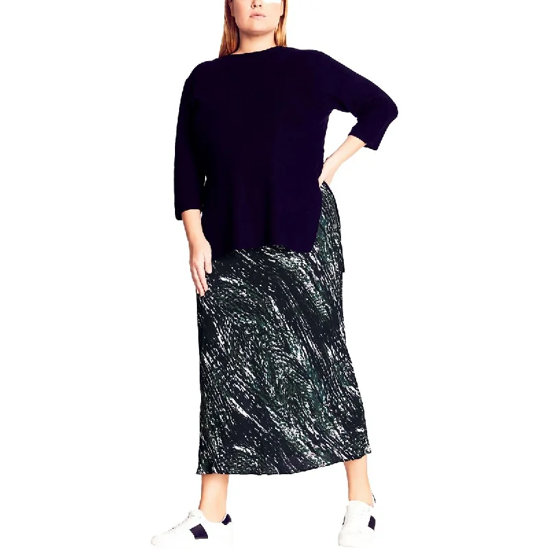 Today’s Deal REFINITY Womens Plus Wool Blend Sweater Two Piece Dress