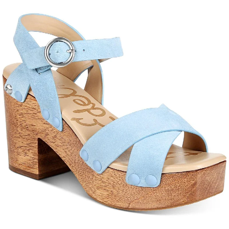 Fantastic Deals Sam Edelman Womens Josefine Buckle Wood Heels