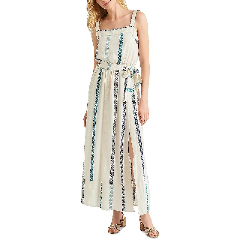 Exclusive Offers Splendid Womens Jubi Cotton Striped Maxi Dress