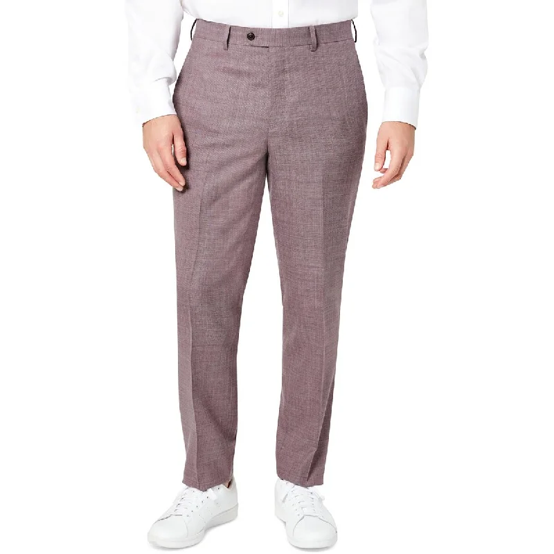 Blowout Deals Tallia Mens Wool Blend Office Dress Pants