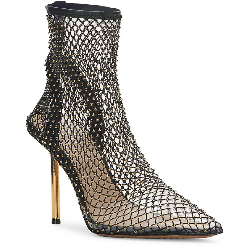 Exclusive Savings Vince Camuto Womens Kiskia Leather Fishnet Pumps