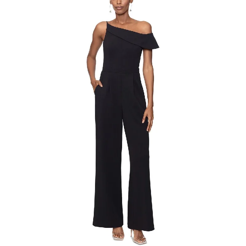Low Prices Xscape Womens Knit Straight Leg Jumpsuit