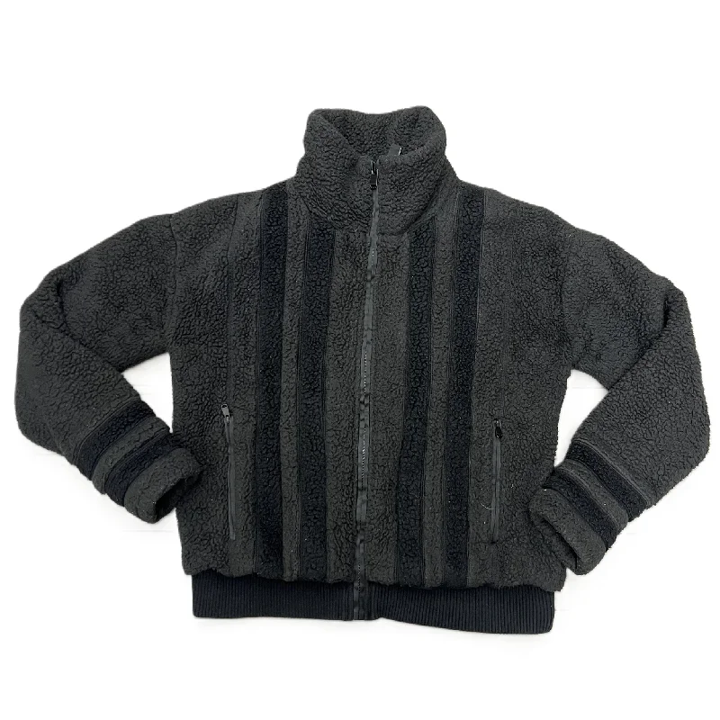 Early Bird Discount Athletic Fleece By Athleta In Black, Size: S
