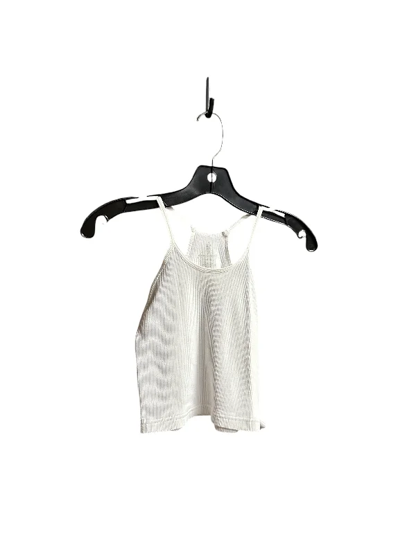 Final Clearance Athletic Tank Top By Free People In White, Size: M