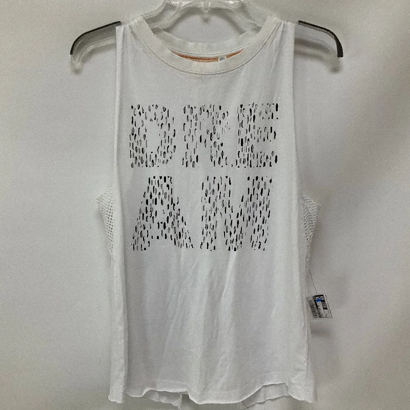 Great Deals Athletic Tank Top By Free People In White, Size: S