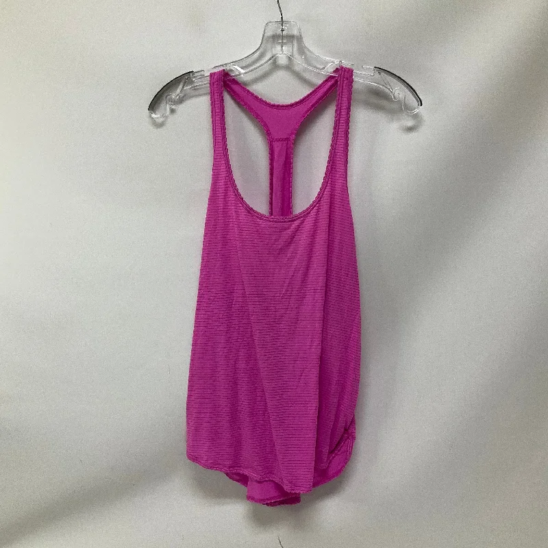 New Deals Athletic Tank Top By Lululemon In Pink, Size: S