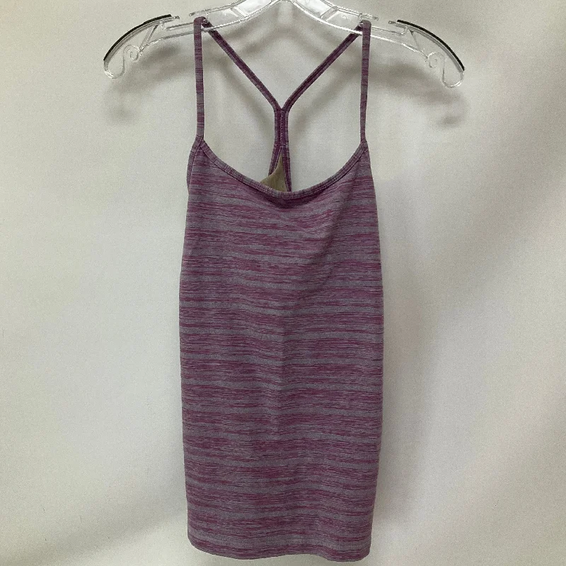 Final Sale Athletic Tank Top By Lululemon In Purple, Size: 10