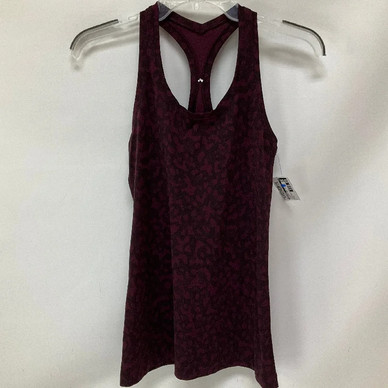 Epic Deals Athletic Tank Top By Lululemon In Purple, Size: 4
