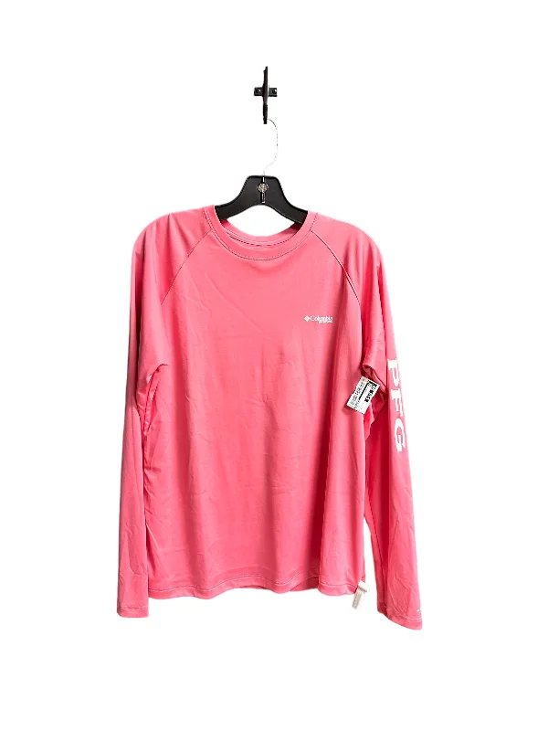 Weekend Deal Athletic Top Long Sleeve Crewneck By Columbia  Size: L
