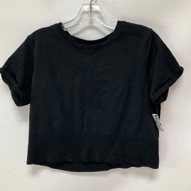 Crazy Savings Athletic Top Short Sleeve By Aerie In Black, Size: Xl