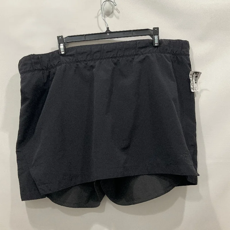 Early Bird Discount Black Athletic Skort The North Face, Size Xl