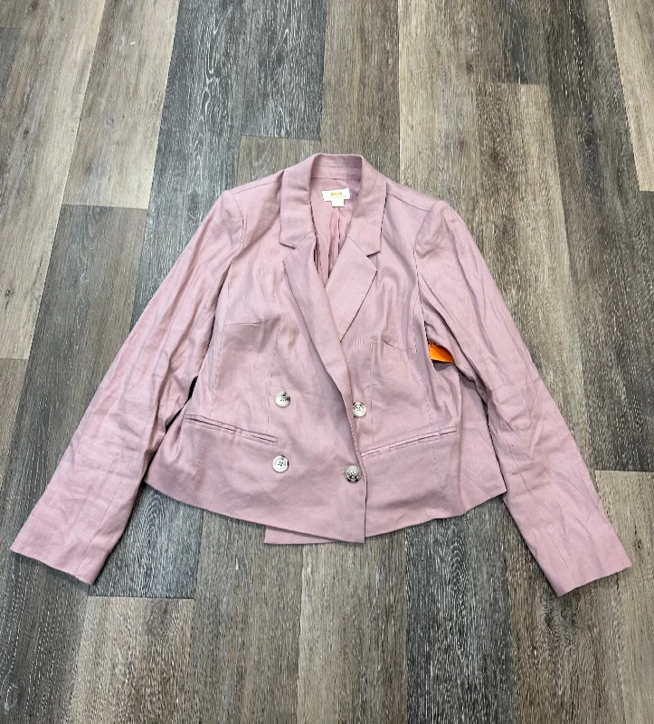 Mega Deal Blazer By Maeve In Pink, Size: 1x