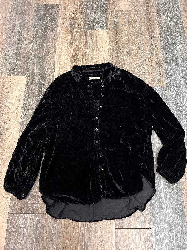 Markdowns Blouse Long Sleeve By We The Free In Black, Size: S