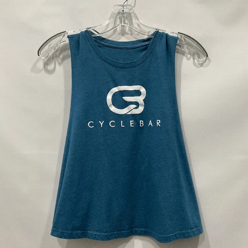 Limited Time Blue Athletic Tank Top Cyclebar Size M