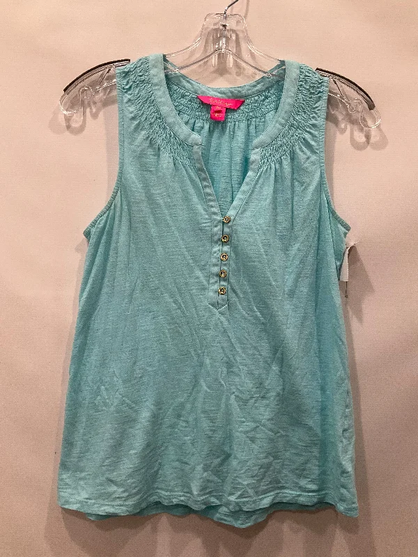 Customer Appreciation Sale Blue Top Sleeveless Lilly Pulitzer, Size Xs