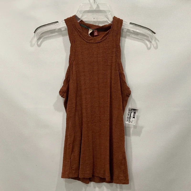 Special Discount Brown Top Sleeveless Pilcro, Size Xs