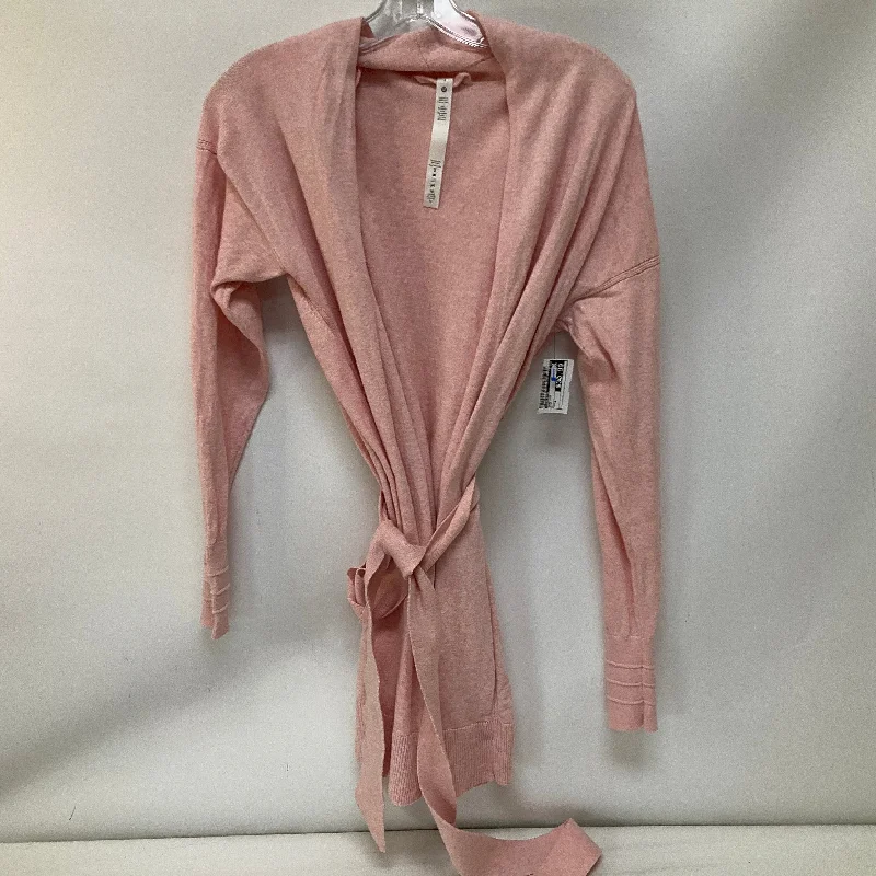 Midnight Madness Cardigan By Lululemon In Pink, Size: 4