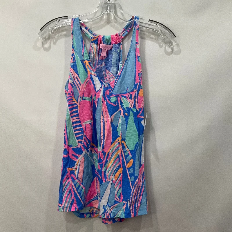 Value Deals Floral Print Top Sleeveless Lilly Pulitzer, Size Xs