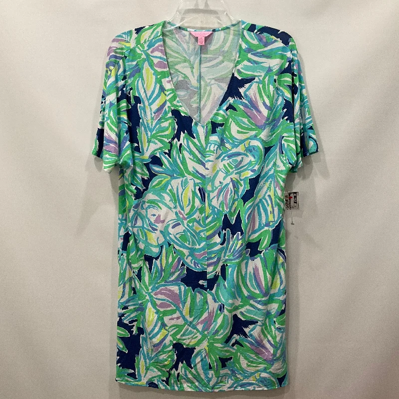 Factory Direct Sale Green Top Short Sleeve Lilly Pulitzer, Size Xs