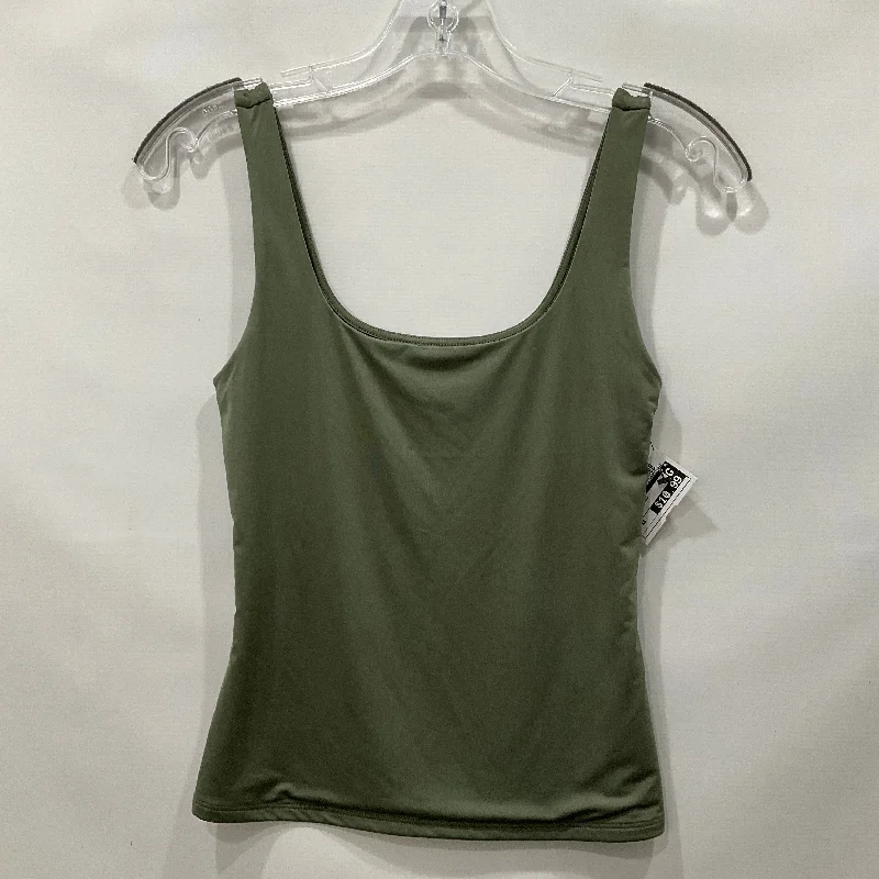 Quick Sale Green Top Sleeveless Express, Size Xs