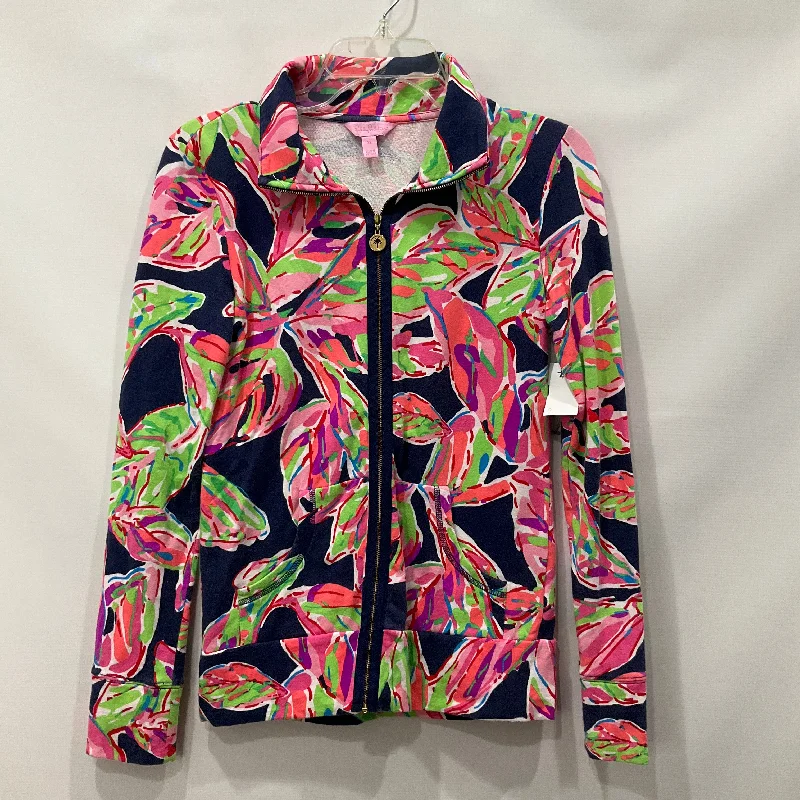 Savings Spectacular Multi-colored Top Long Sleeve Fleece Pullover Lilly Pulitzer, Size Xs