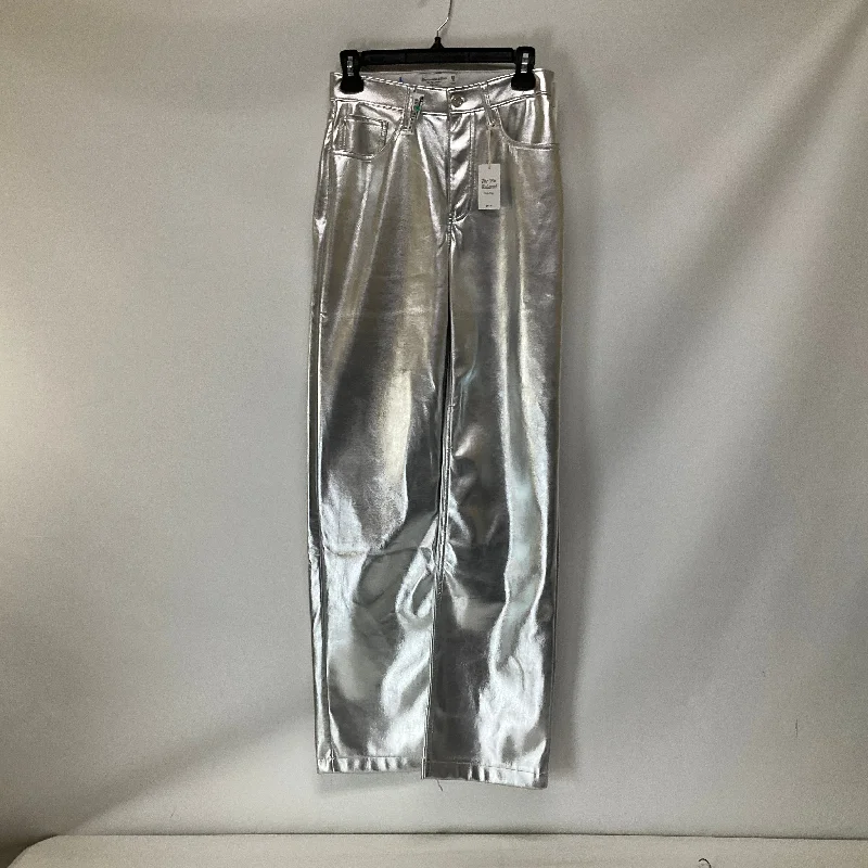 Deep Discounts Pants Other By Abercrombie And Fitch In Silver, Size: 0