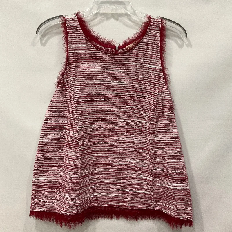 Savings Event Red Top Sleeveless Anthropologie, Size M