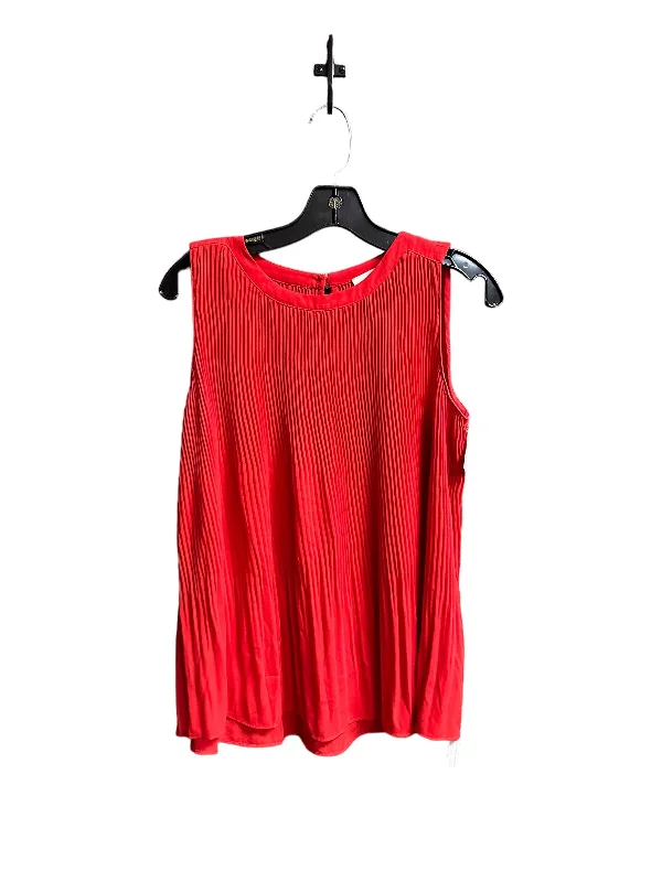 Blowout Deals Red Top Sleeveless Loft, Size S