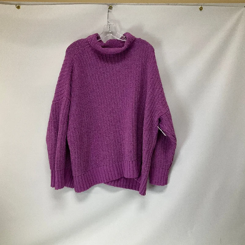 Year-End Clearance Sweater By Aerie In Purple, Size: L