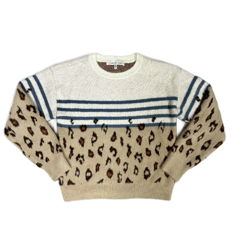 Lowest Price Sweater By Cupcakes And Cashmere In Leopard Print, Size: S