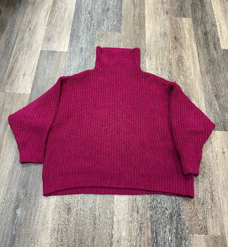 Deal Zone Sweater By Free People In Pink, Size: Xs