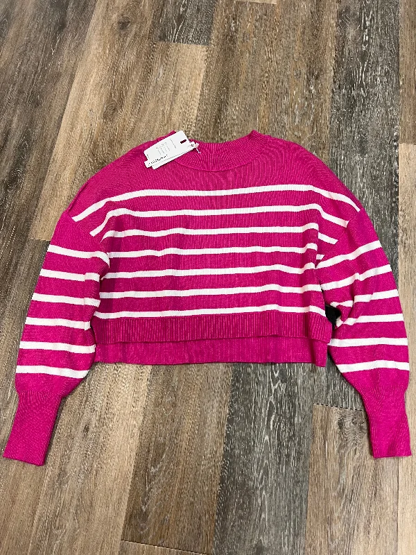 Closeout Sale Sweater By Merokeety In Pink, Size: S