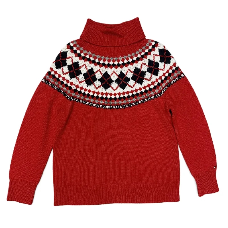 Special Savings Sweater By Tommy Hilfiger In Red, Size: L