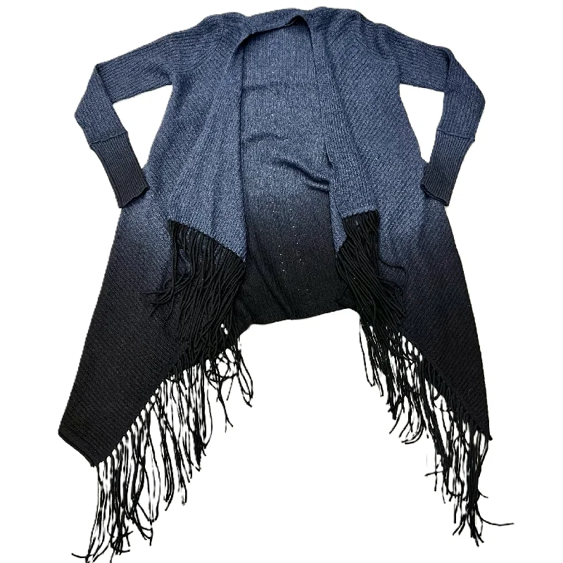 Limited Time Discount Sweater Cardigan By 360cashmere In Black & Blue, Size: S