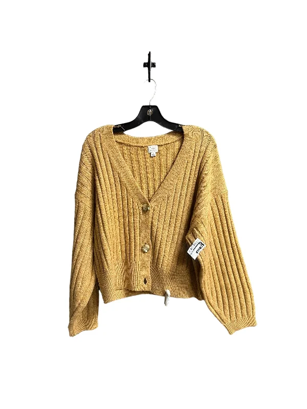 While Supplies Last Sweater Cardigan By A New Day In Brown, Size: S
