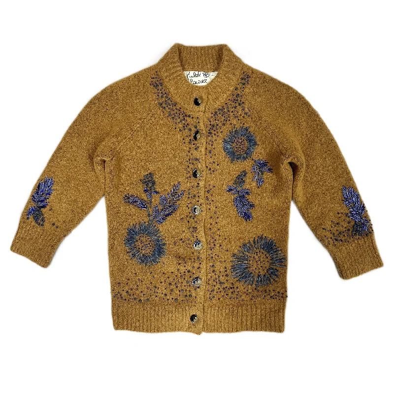 Fantastic Deals Sweater Cardigan By Field Flower In Brown, Size: Xs