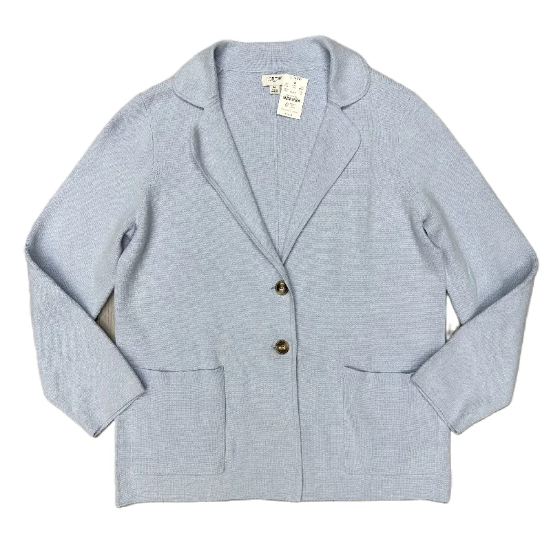 Discount Mania Sweater Cardigan By J. Crew In Blue, Size: M