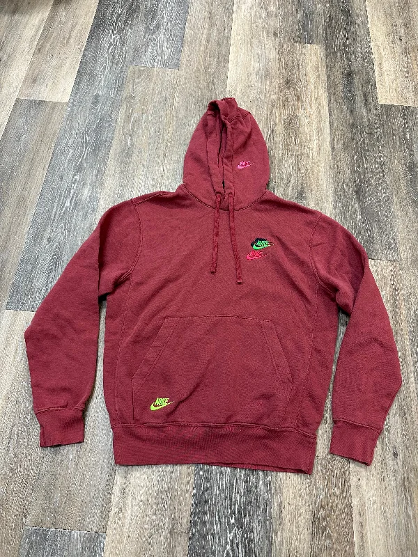 Super Savings Sweatshirt Hoodie By Nike In Red, Size: S