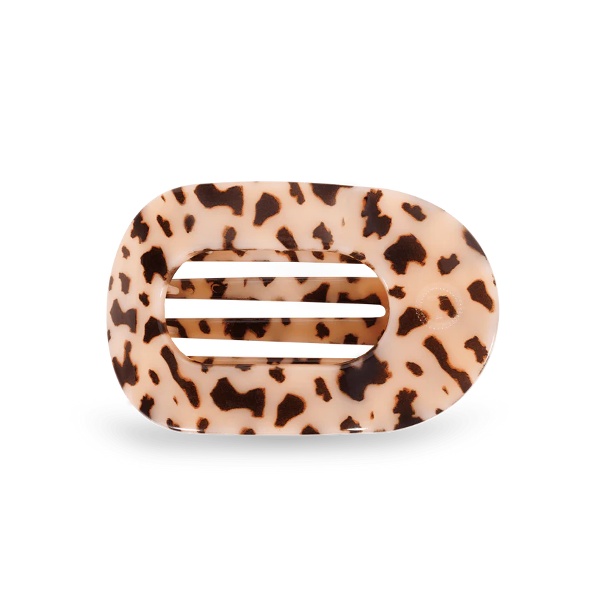 Epic Deals Teleties Blonde Tortoise Medium Flat Round Hair Clip