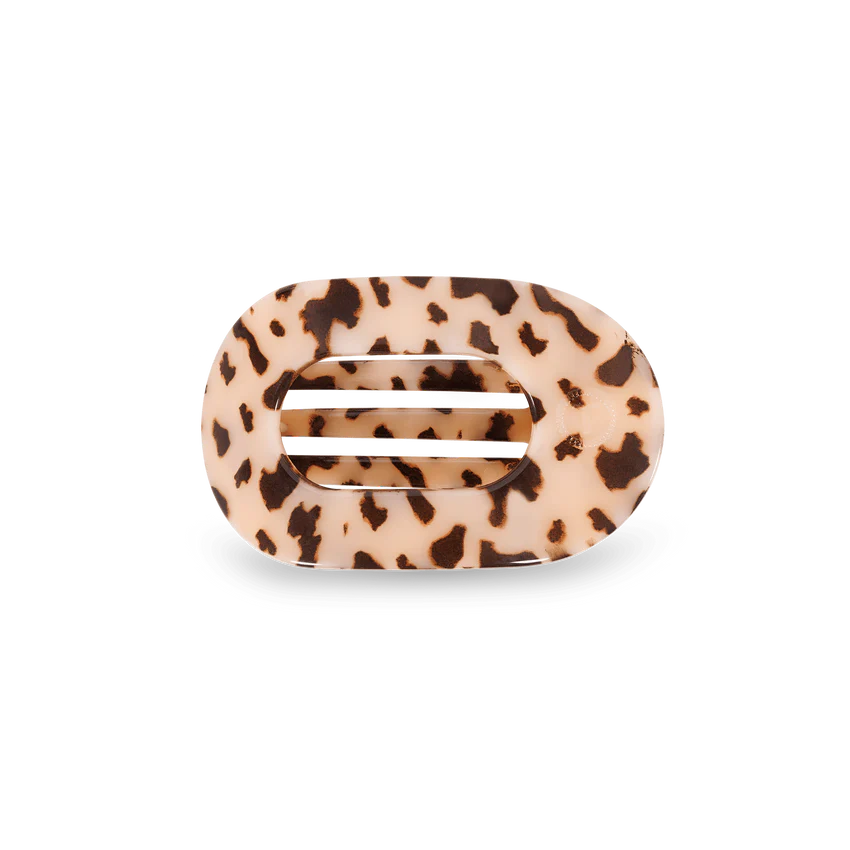 Buy Now Teleties Blonde Tortoise Small Flat Round Hair Clip