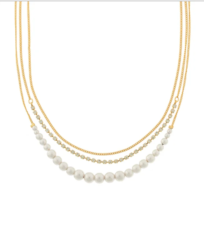 Weekend Deal Tiffany Pearl Jewel Necklace