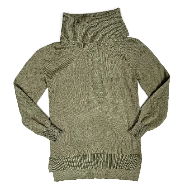 Price Reduction Top Long Sleeve Basic By Loft In Green, Size: Xxs