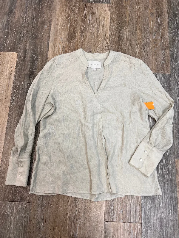 Value Deals Top Long Sleeve By Brochu Walker In Tan, Size: L