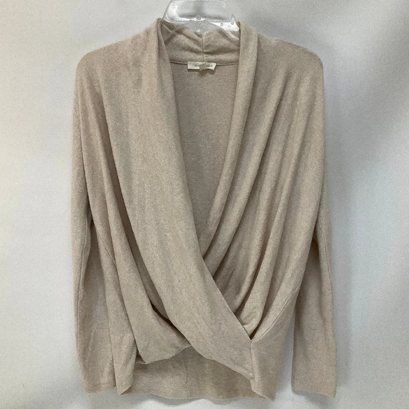 Crazy Deals Top Long Sleeve By Cma In Beige, Size: Xs