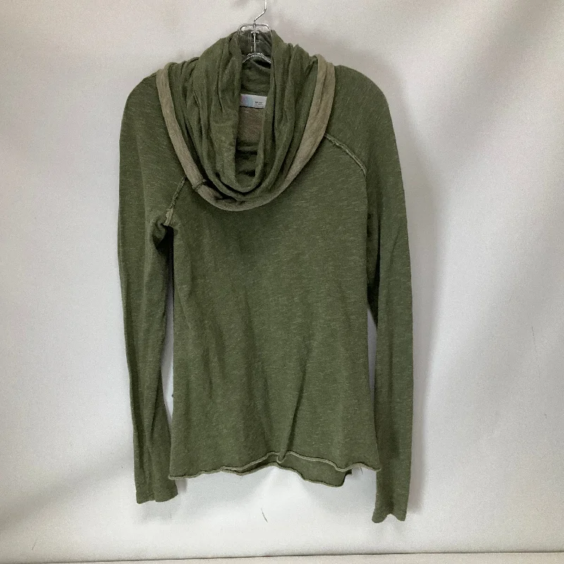 Special Price Top Long Sleeve By Free People In Green, Size: Osfm