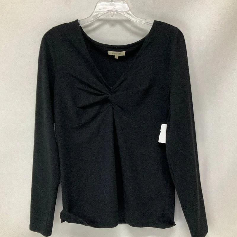 Final Markdown Top Long Sleeve By Madewell In Black, Size: Xl