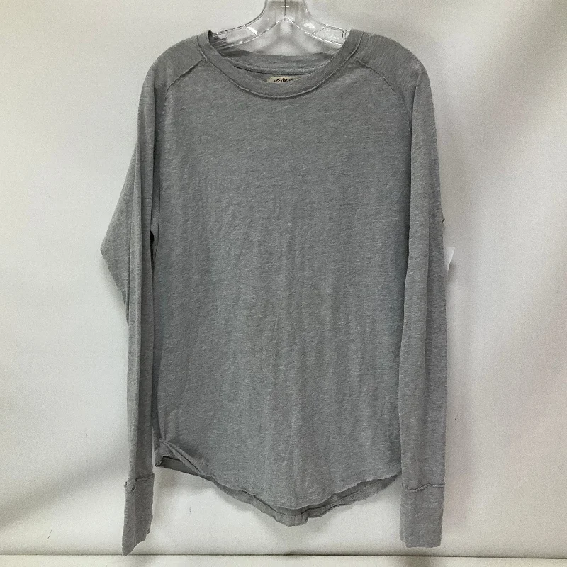 Today Only Top Long Sleeve By We The Free In Grey, Size: S