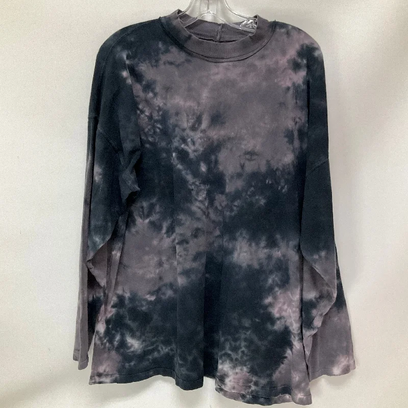 Special Savings Top Long Sleeve By We The Free In Tie Dye Print, Size: M