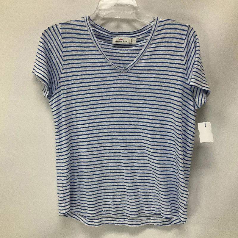 Today’s Deal Top Short Sleeve Basic By Vineyard Vines In Striped Pattern, Size: S